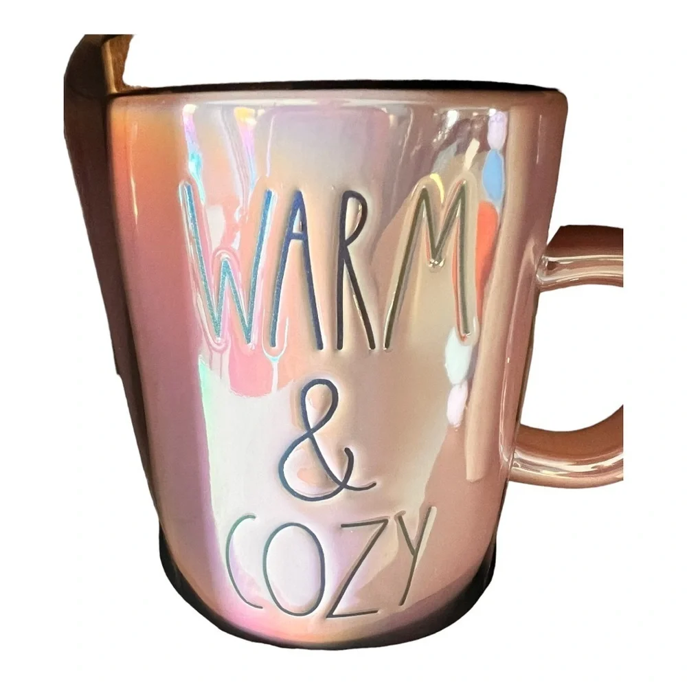 Rae Dunn Artisan x Magenta Collection Warm and Cozy Mug And Garland Gift Set